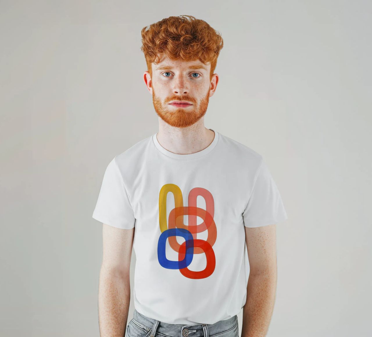 Abstract - Flow Form Series t-shirt da SMPLE