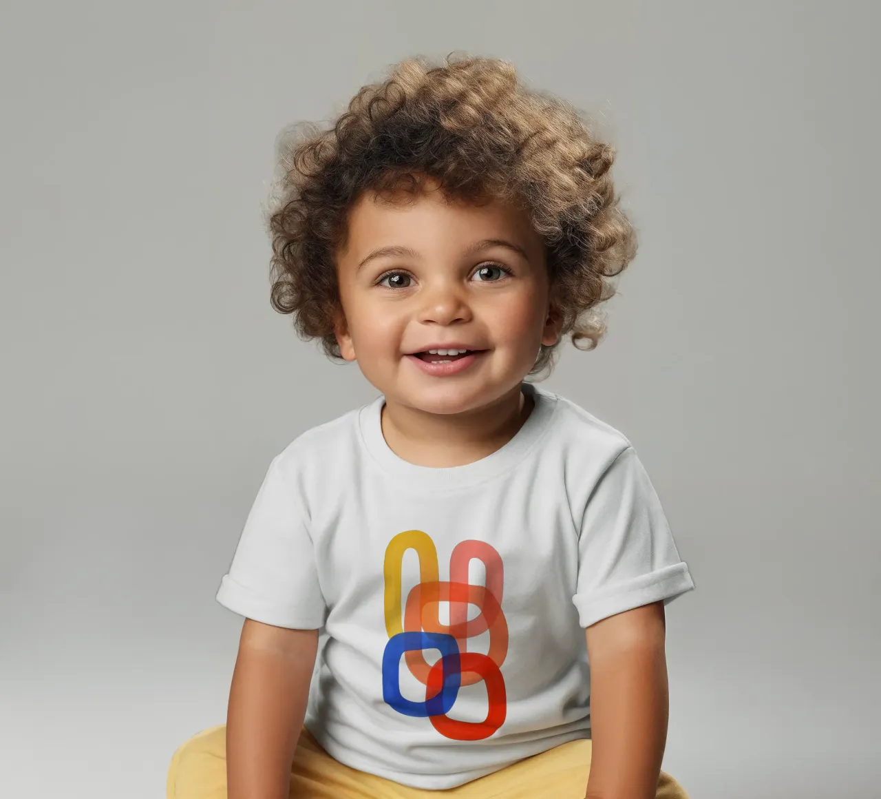 Abstract - Flow Form Series maglietta neonato da SMPLE