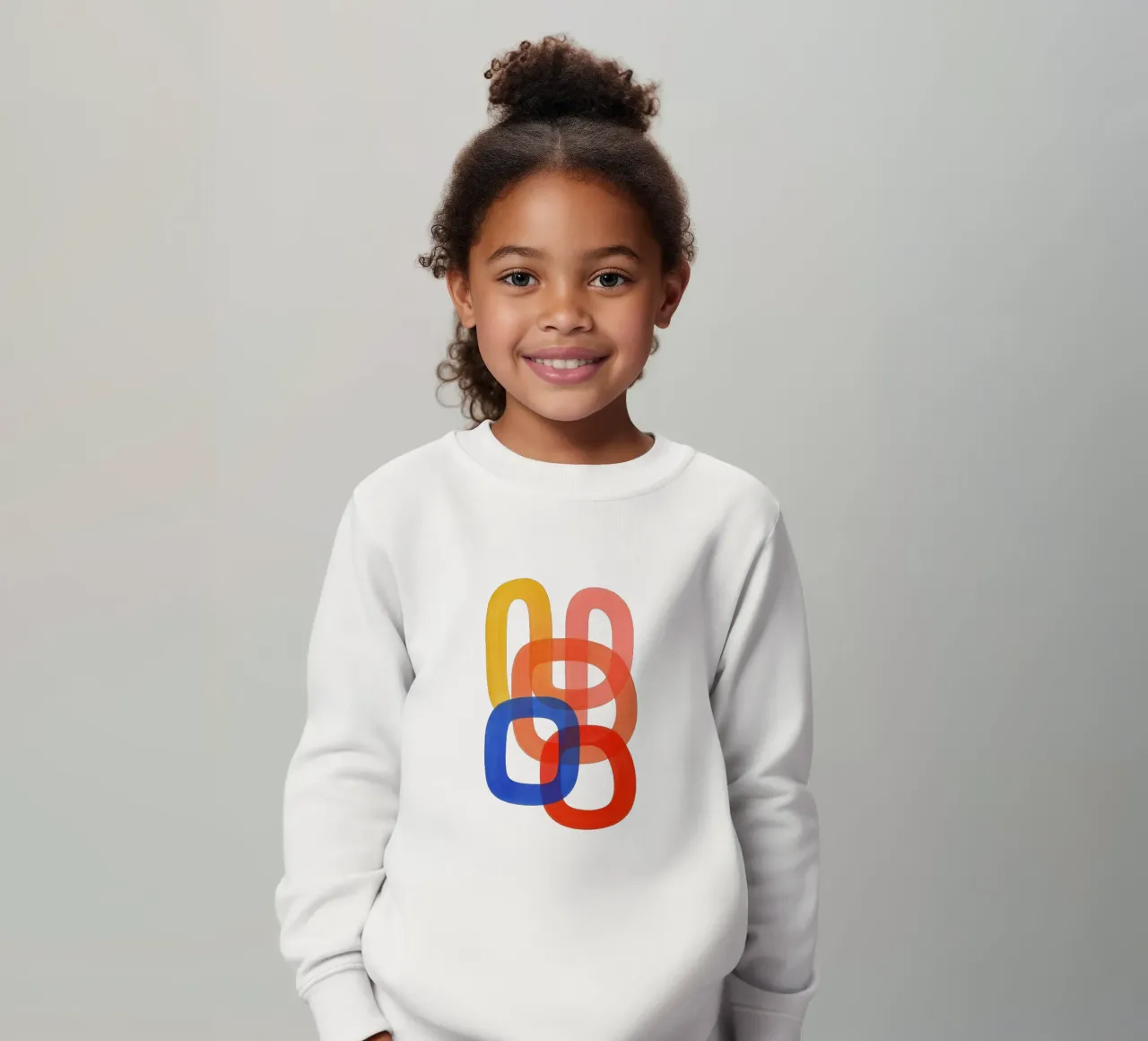 Abstract - Flow Form Series sudadera para niño de SMPLE
