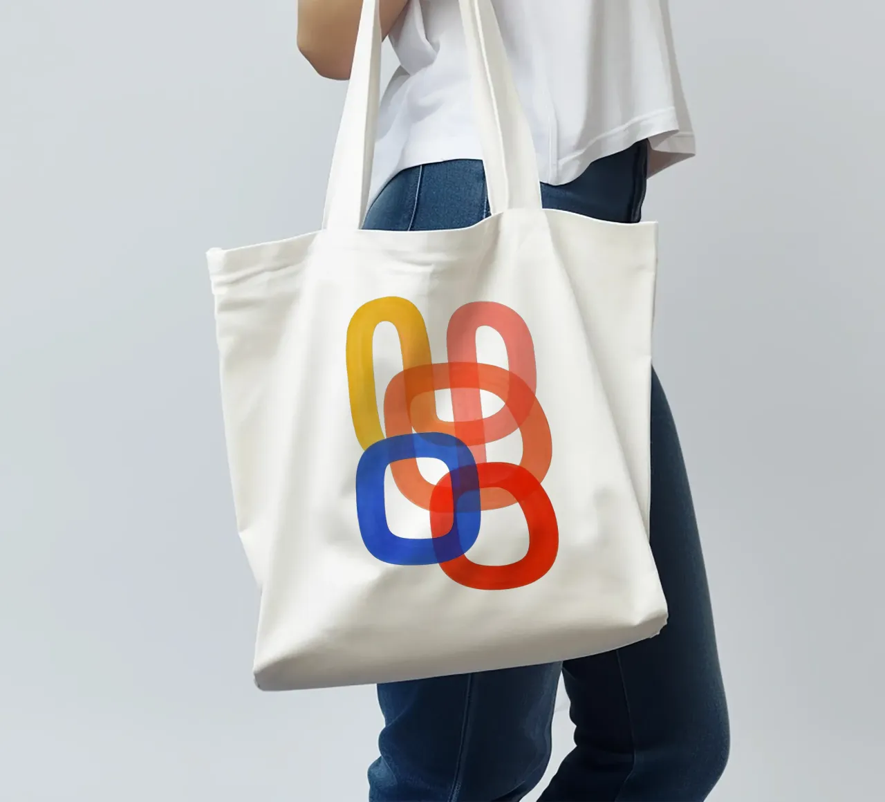 Abstract - Flow Form Series tote bag de SMPLE