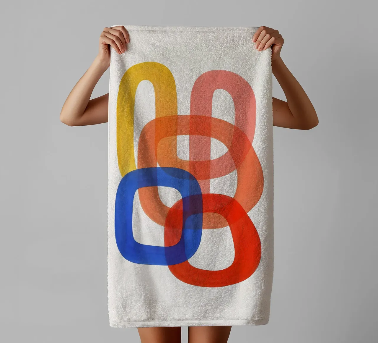 Abstract - Flow Form Series towel by SMPLE