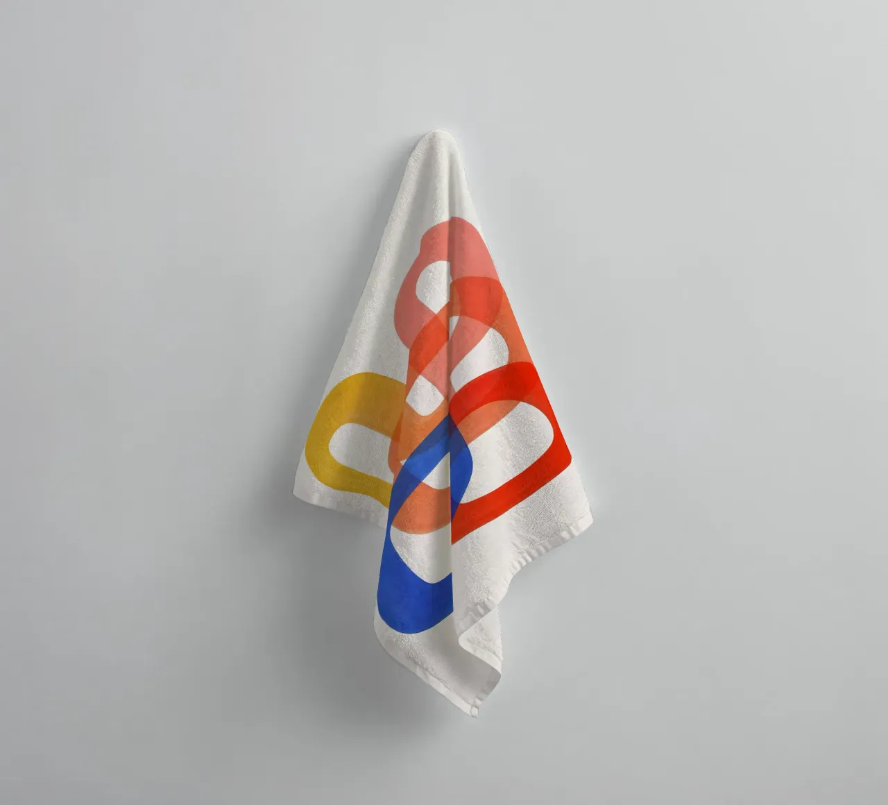 Abstract - Flow Form Series serviette de bain de SMPLE