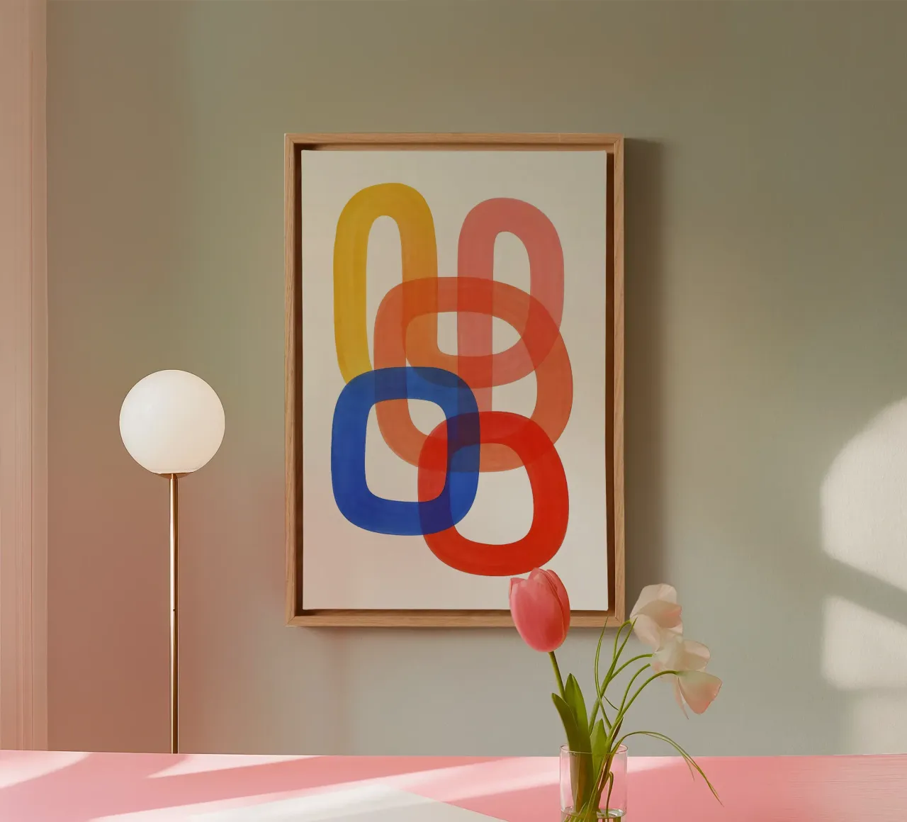 Abstract - Flow Form Series tela da SMPLE