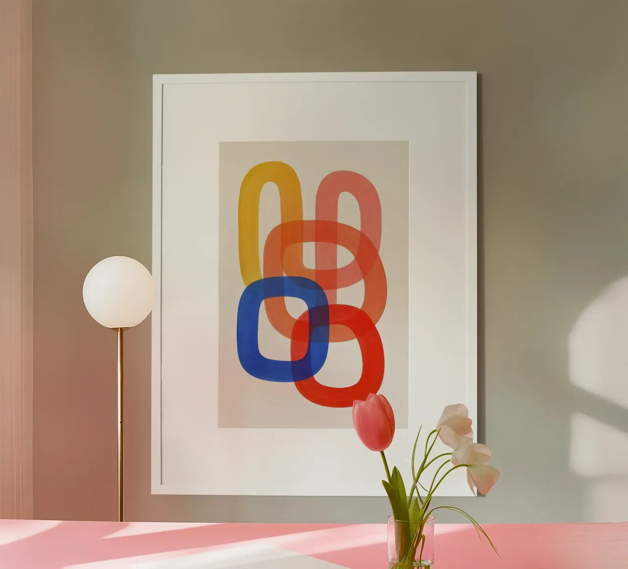 Abstract - Flow Form Series poster da SMPLE