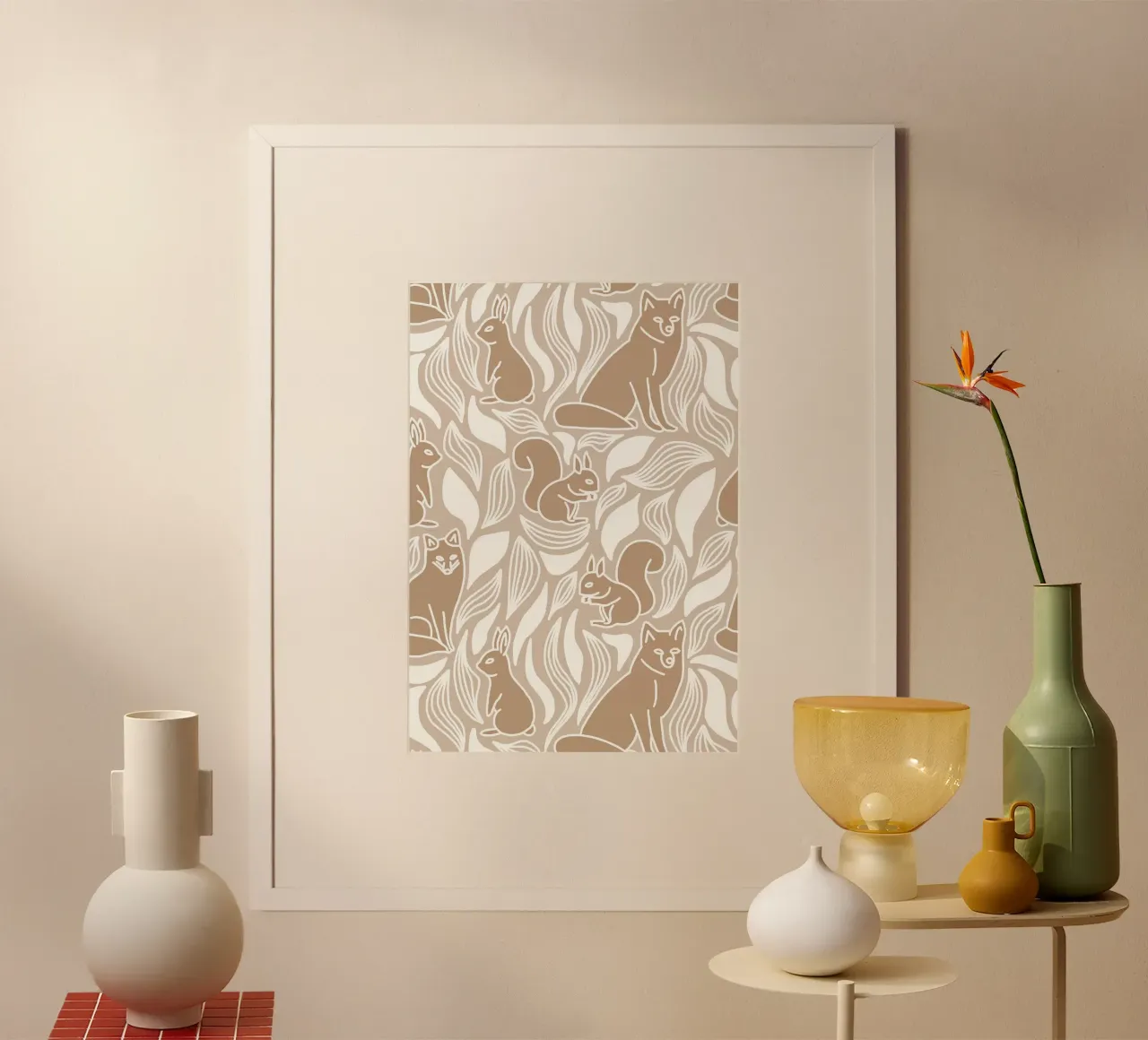 FORESTA NUDA carta hahnemühle da Lauretti Print