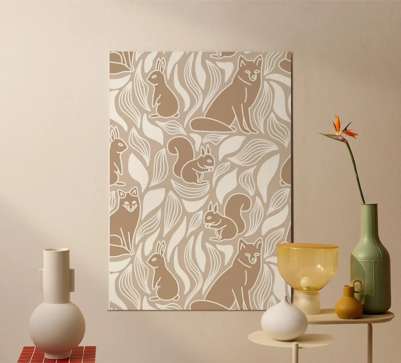 FORESTA NUDA poster da Lauretti Print