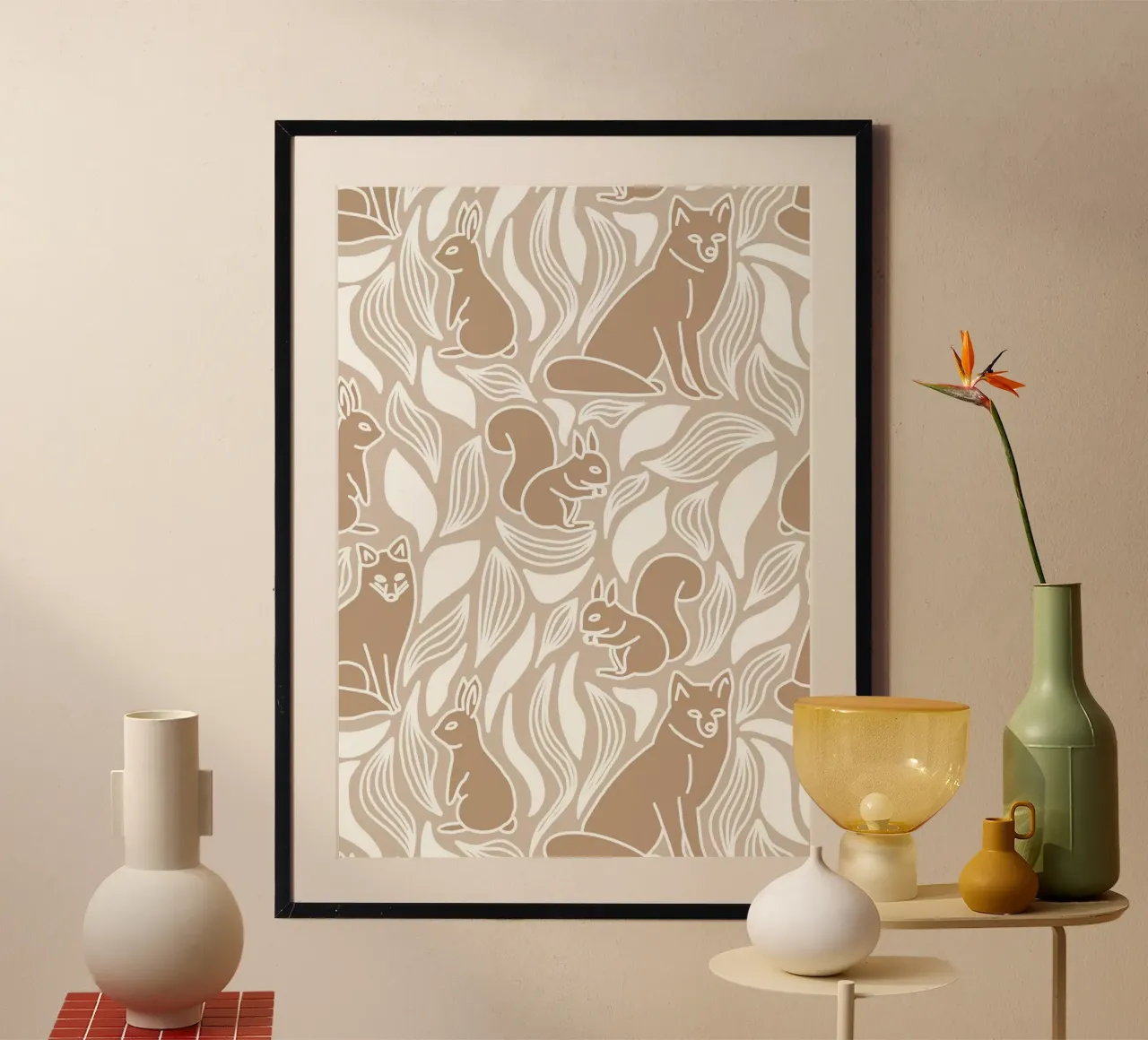 FORESTA NUDA poster da Lauretti Print