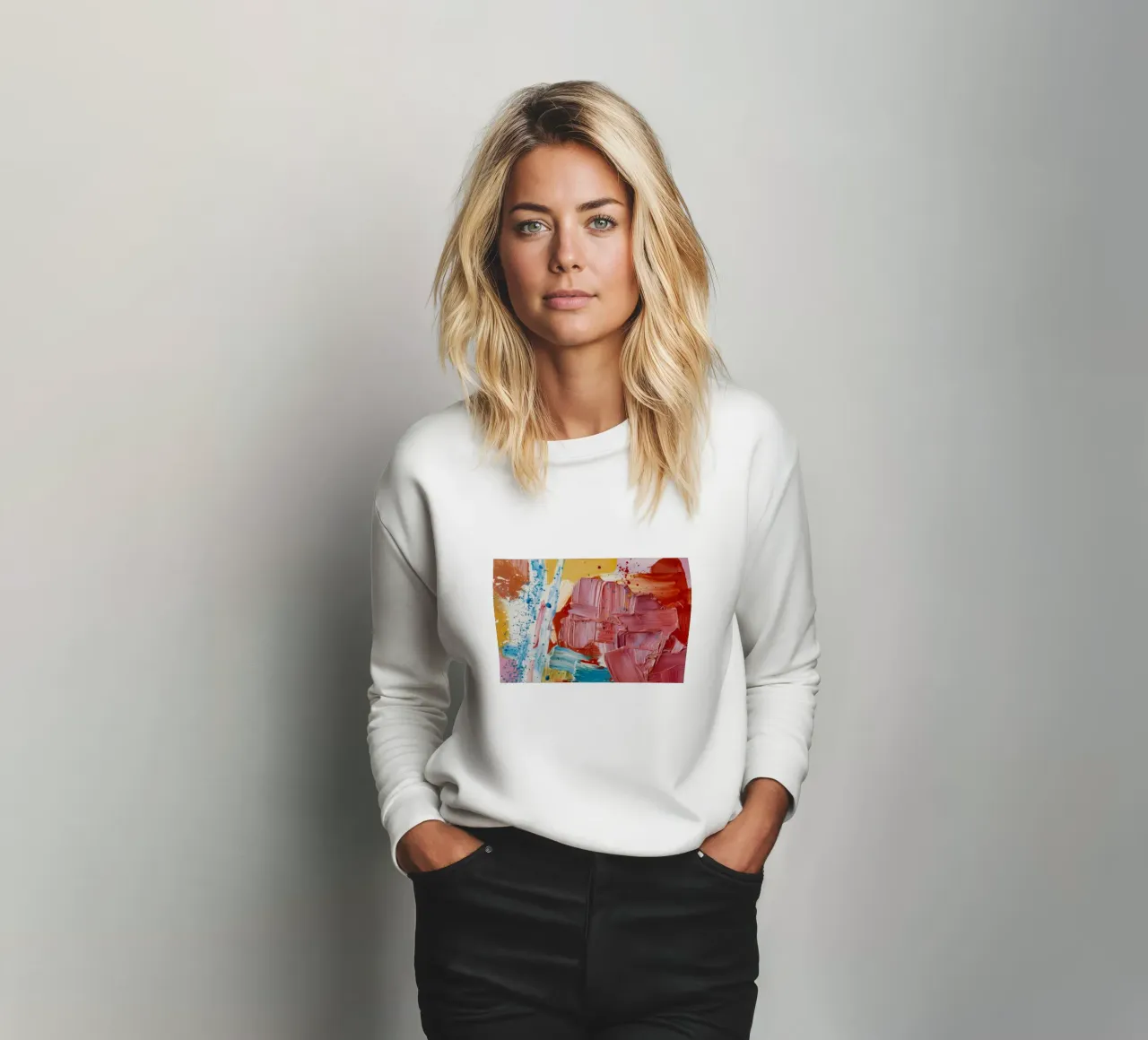 Nuvola Impasto Ocra felpa da Sublime Layers