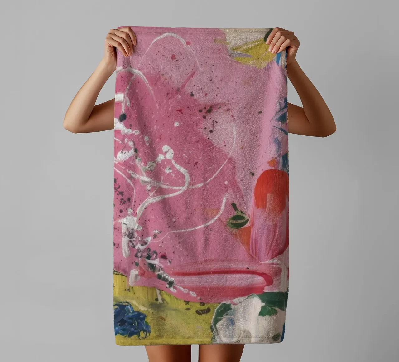 Playground Color Blocks towel by Sublime Layers