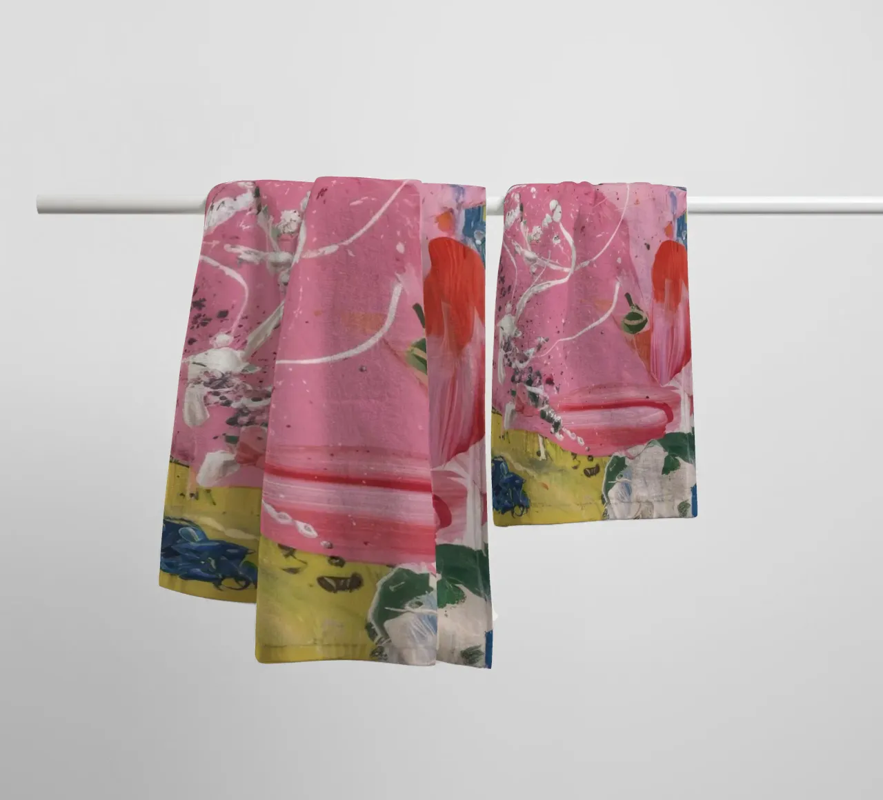 Playground Color Blocks towel by Sublime Layers