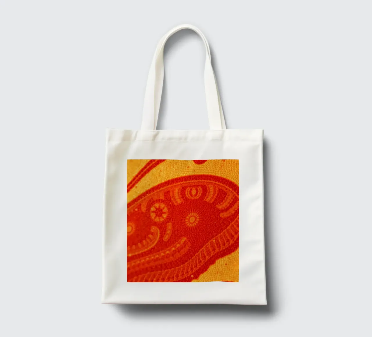 Carta da parati astratta con motivi intricati borsa in juta da DesignDoodle