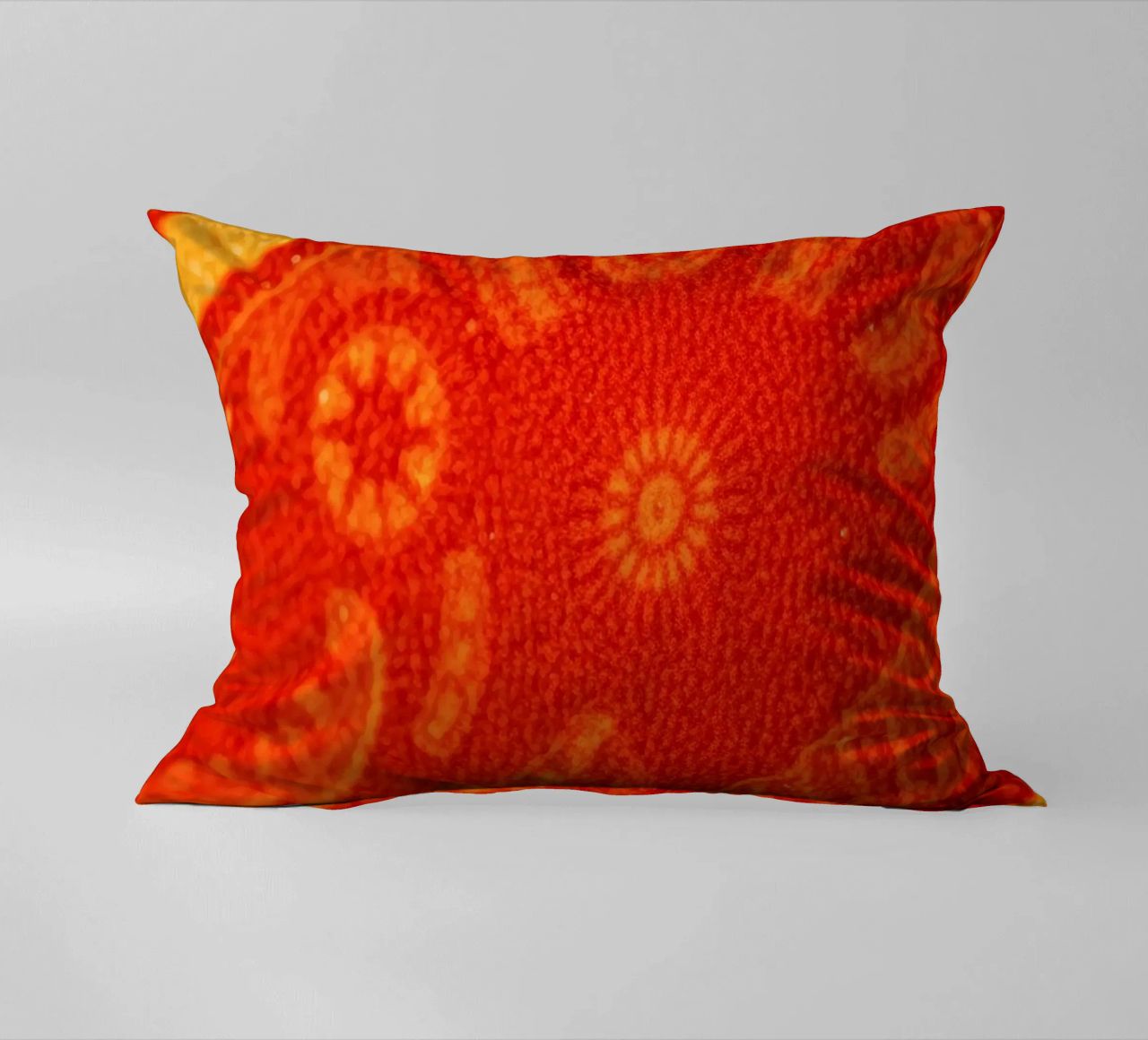 abstract wallpaper design featuring intricate patterns decorative cushion by DesignDoodle