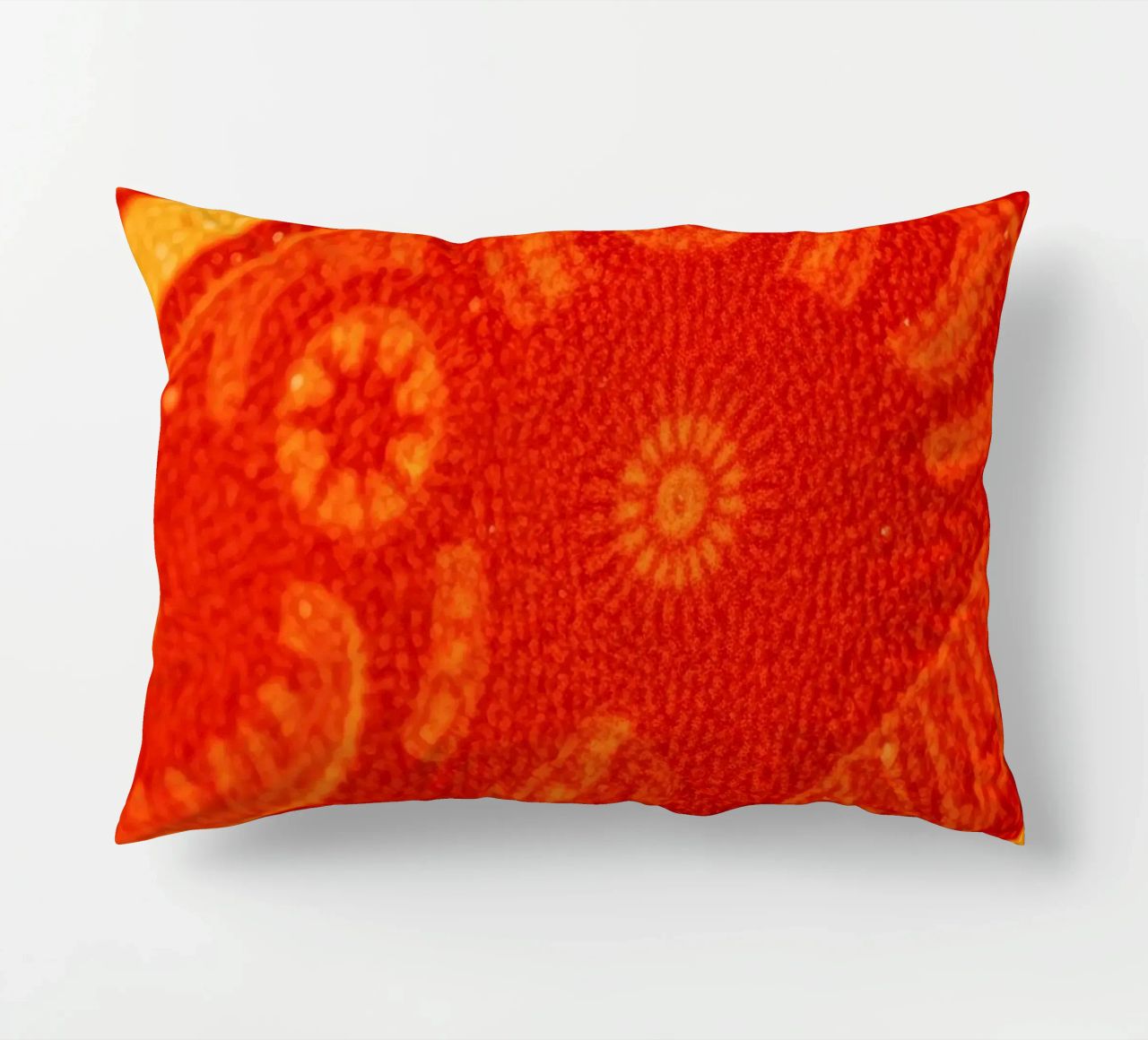 abstract wallpaper design featuring intricate patterns decorative cushion by DesignDoodle