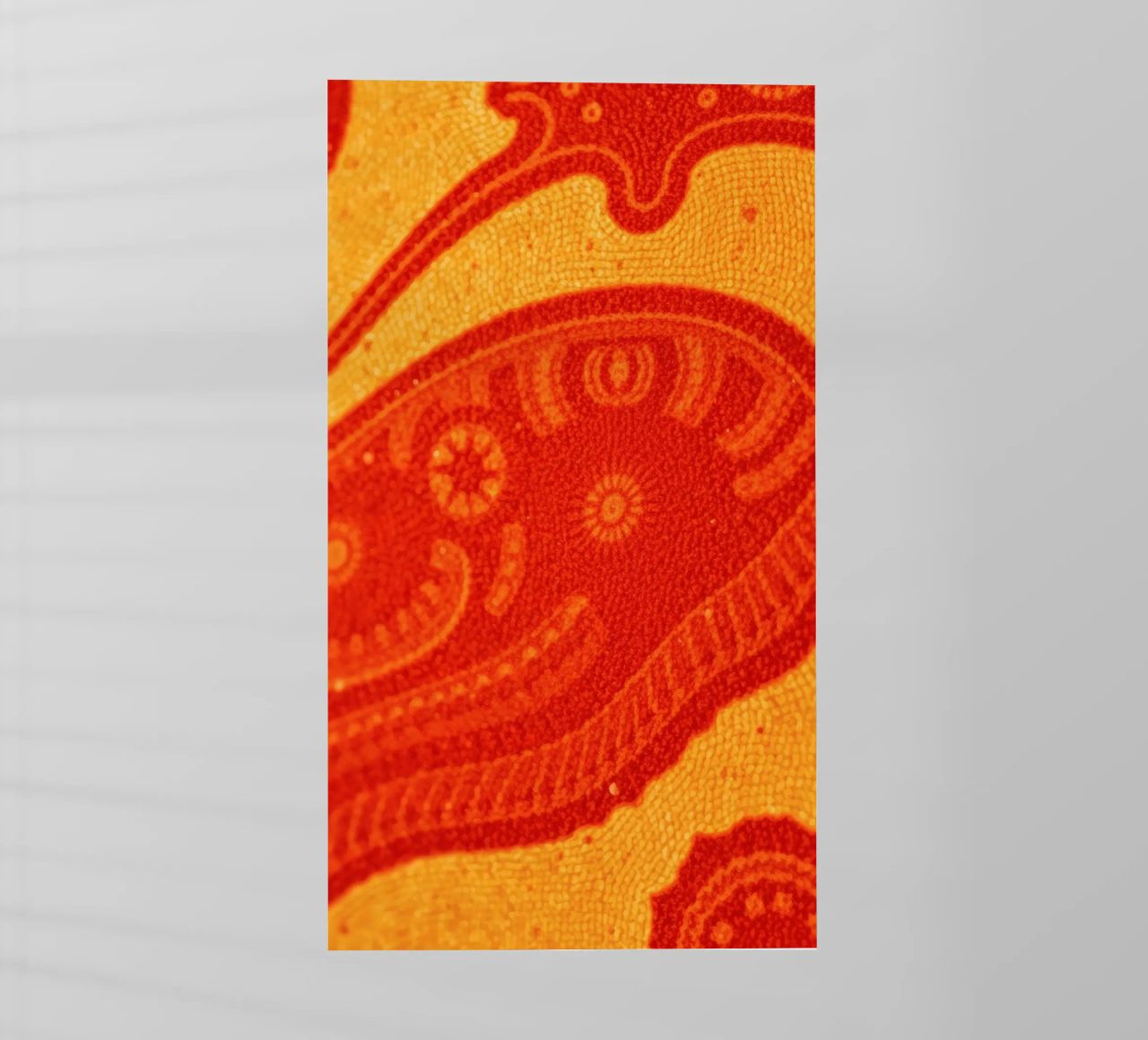 abstract wallpaper design featuring intricate patterns backlit film by DesignDoodle