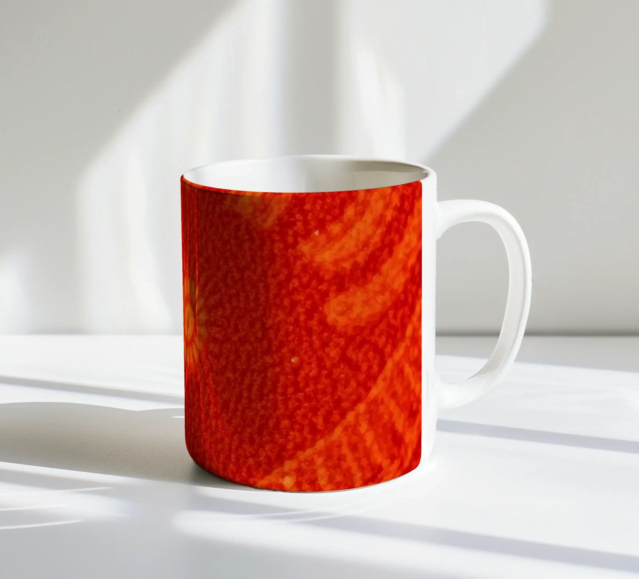 abstract wallpaper design featuring intricate patterns ceramic mug by DesignDoodle