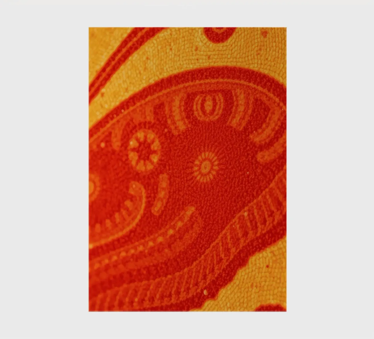 abstract wallpaper design featuring intricate patterns notebook by DesignDoodle