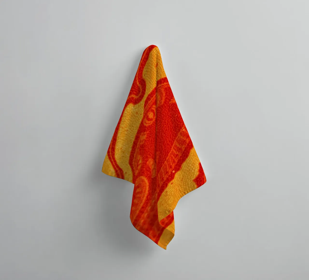 abstract wallpaper design featuring intricate patterns towel by DesignDoodle