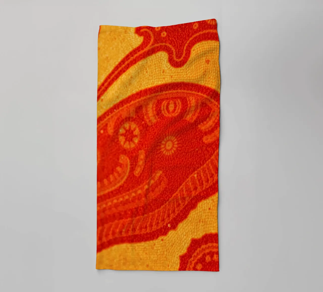 abstract wallpaper design featuring intricate patterns towel by DesignDoodle