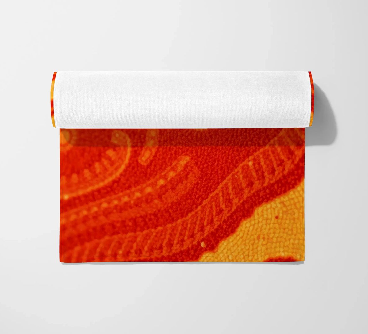 abstract wallpaper design featuring intricate patterns beach towel by DesignDoodle