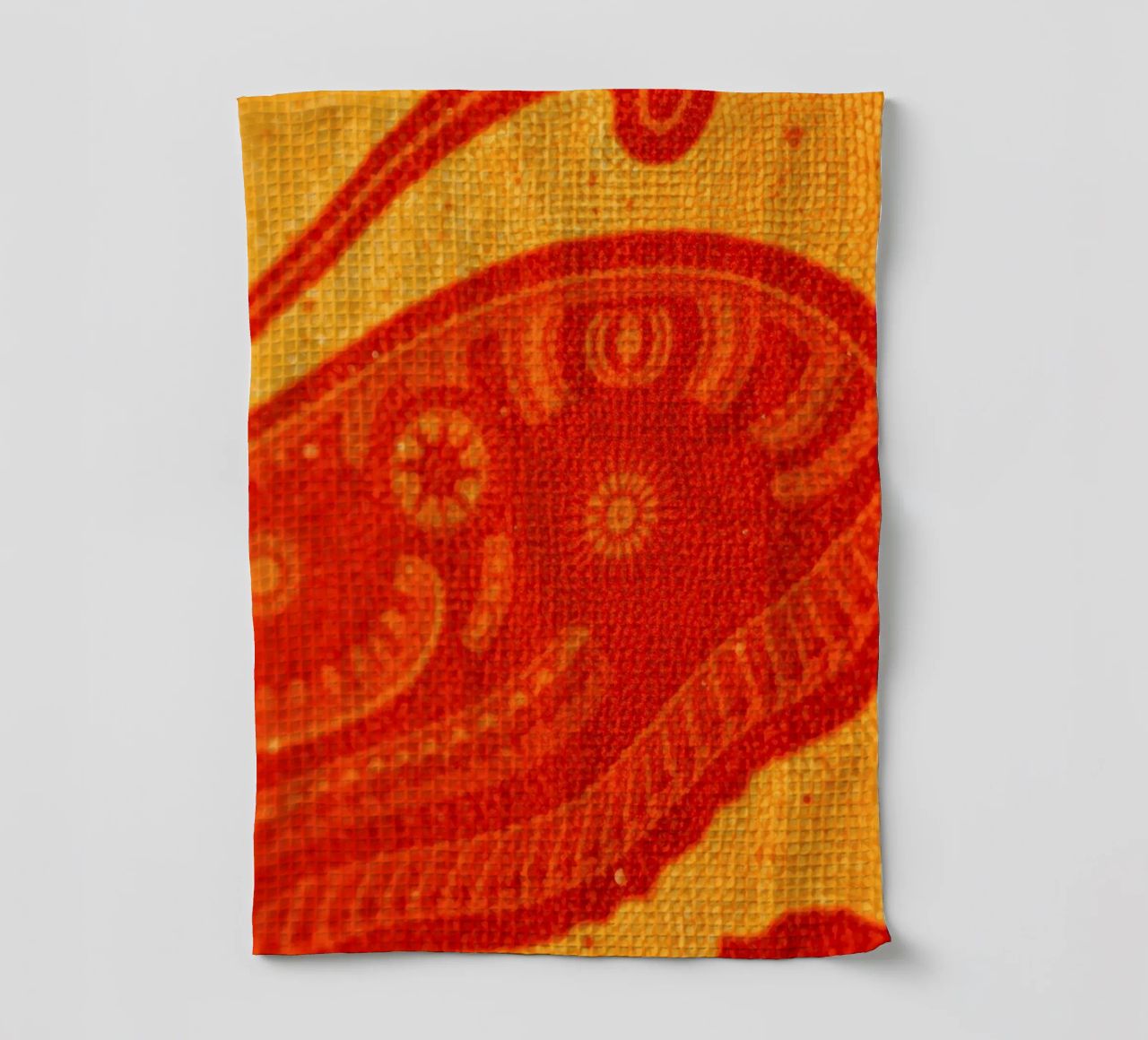 Papier peint abstrait aux motifs complexes torchon de DesignDoodle