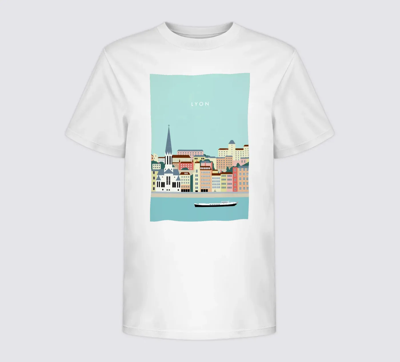 Lyon t-shirt bambini da Katinka Reinke