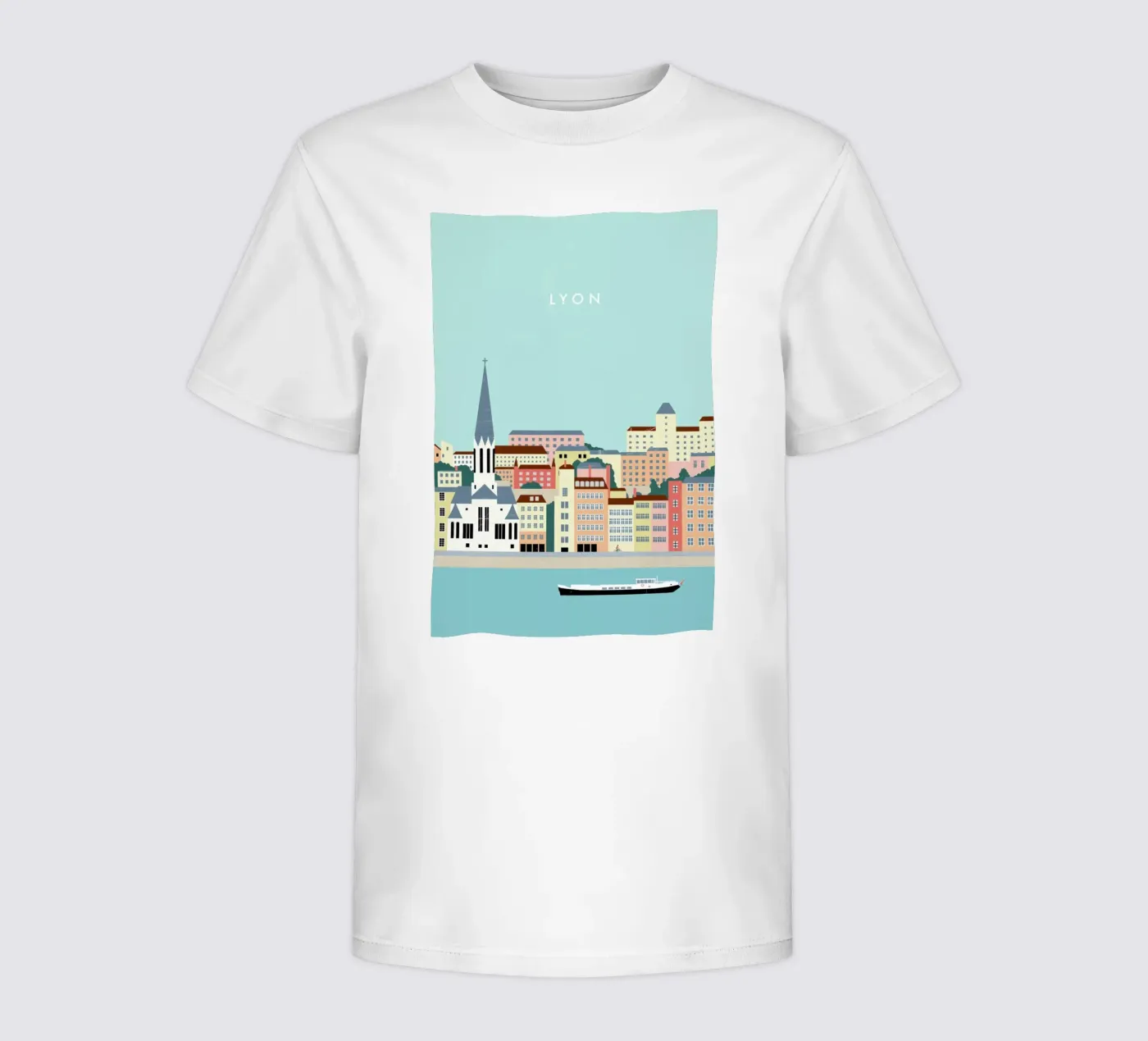 Lyon t-shirt bambini da Katinka Reinke
