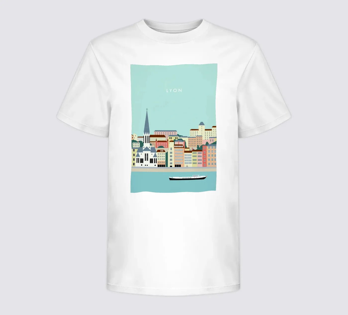 Lyon t-shirt bambini da Katinka Reinke