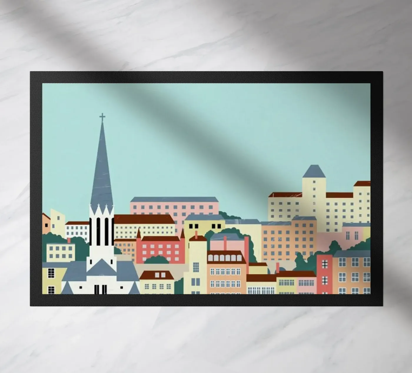 Lyon doormat by Katinka Reinke