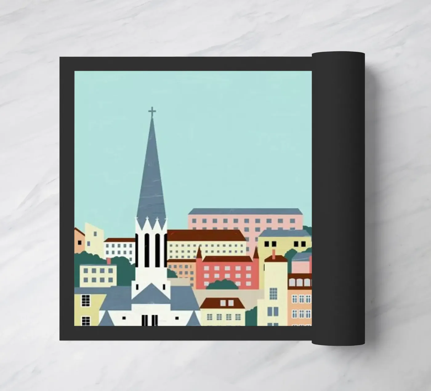 Lyon doormat by Katinka Reinke