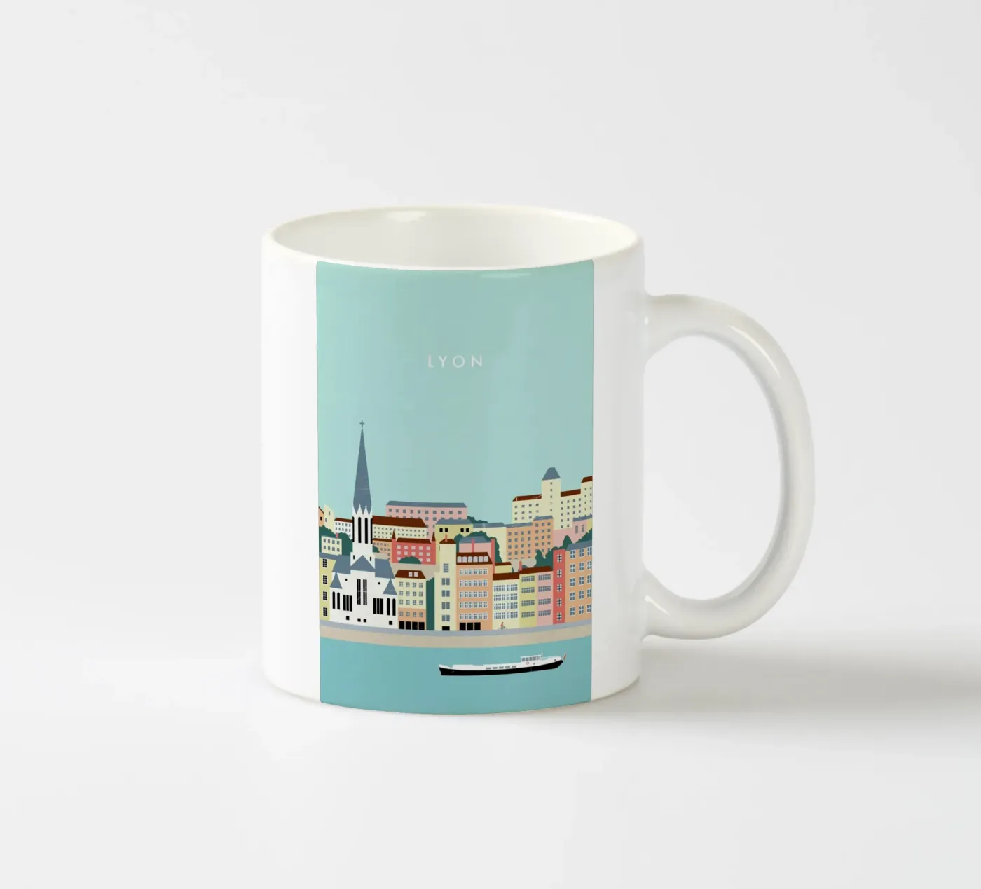 Lyon ceramic mug by Katinka Reinke