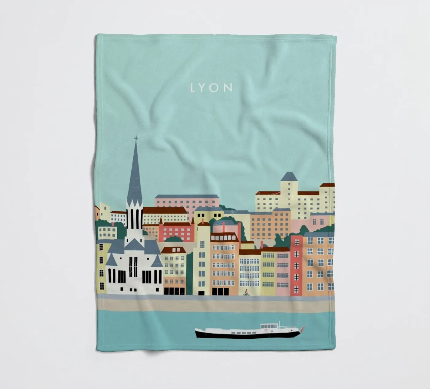 Lyon Fleecedecke von Katinka Reinke