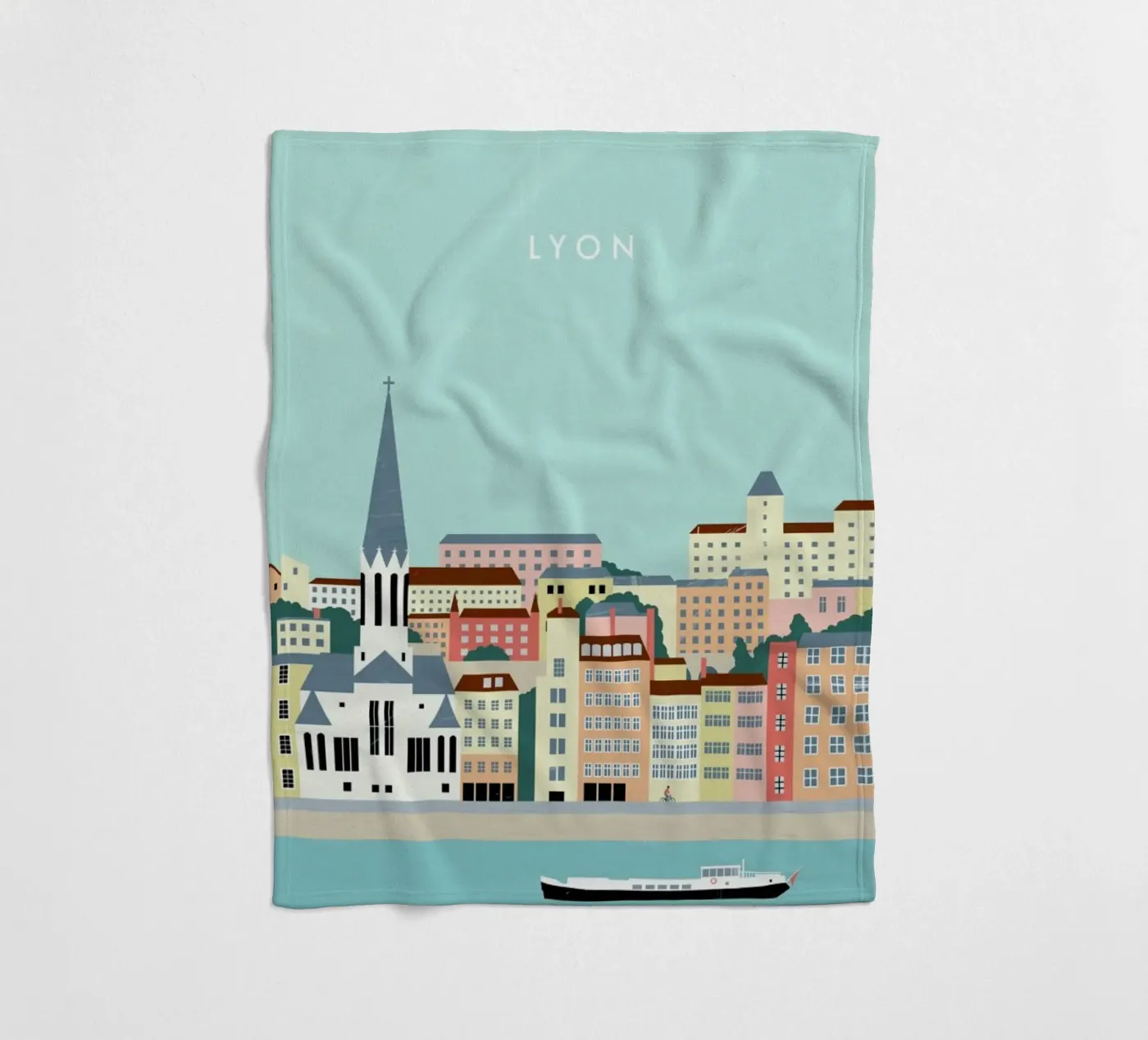 Lyon Fleecedecke von Katinka Reinke