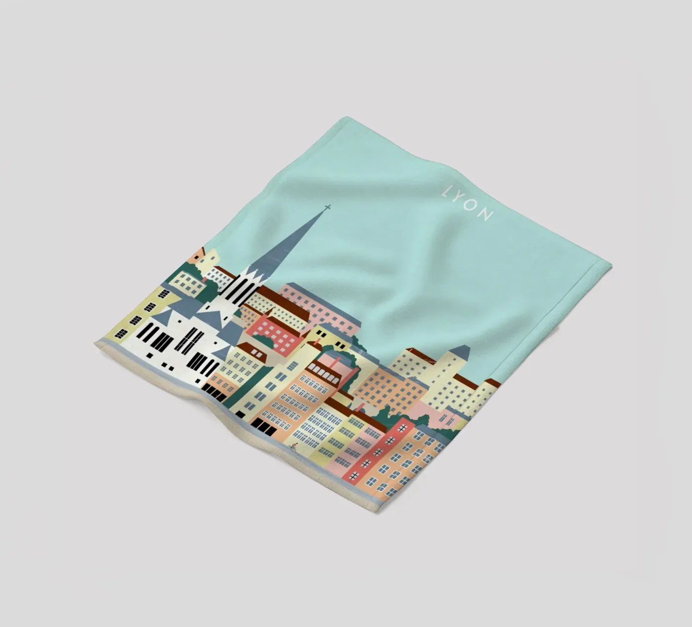 Lyon Fleecedecke von Katinka Reinke