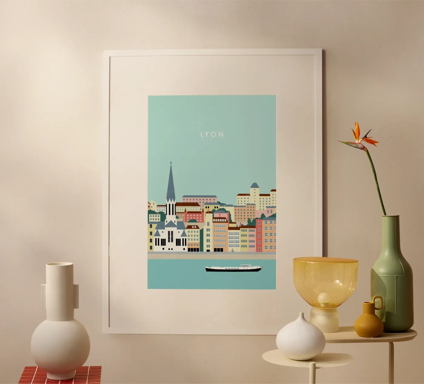 Lyon poster da Katinka Reinke