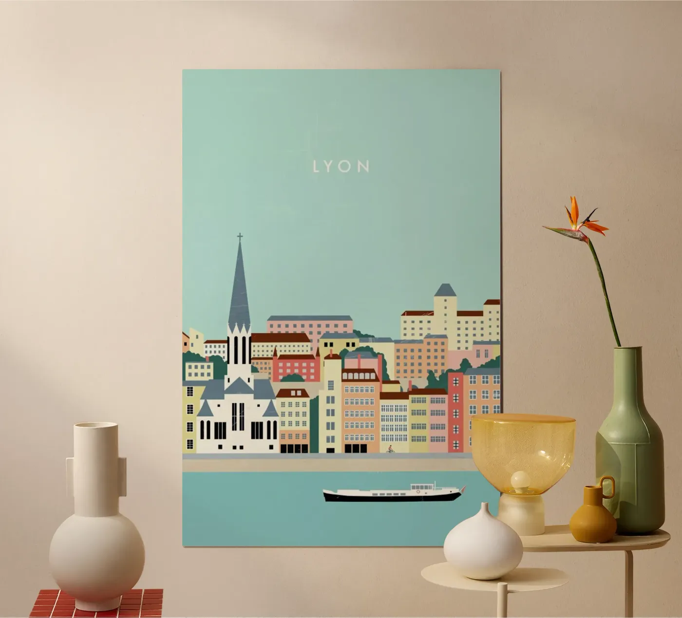 Lyon poster da Katinka Reinke