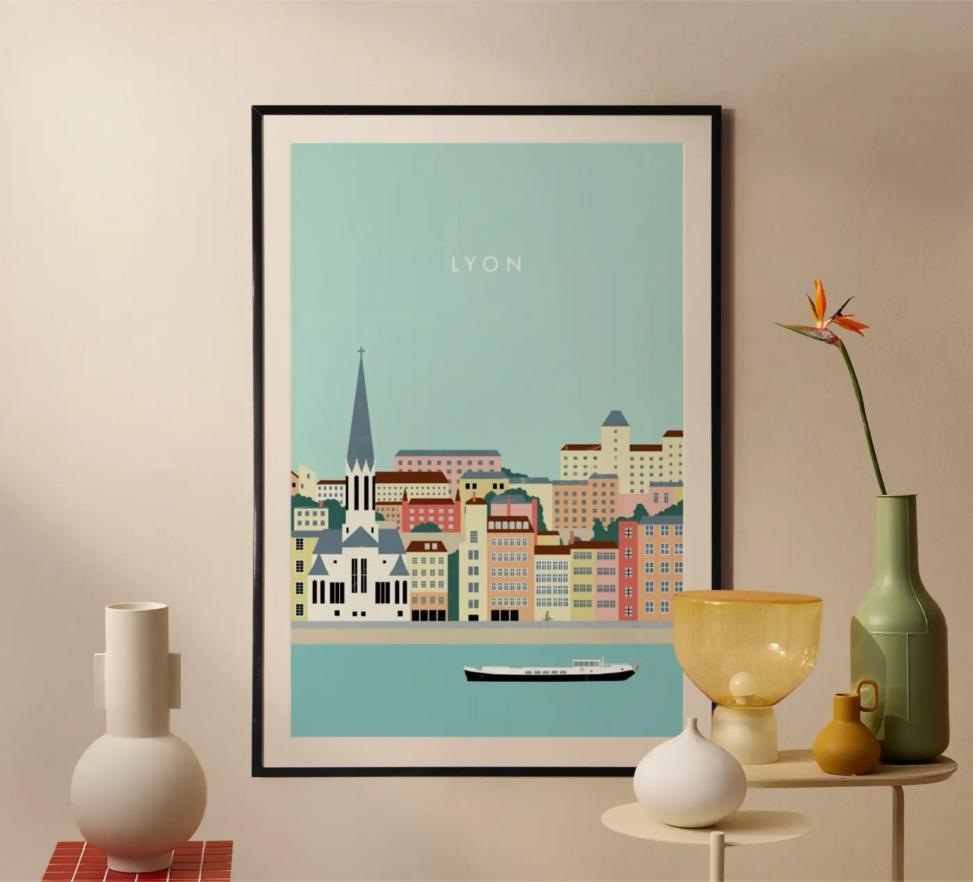 Lyon poster da Katinka Reinke