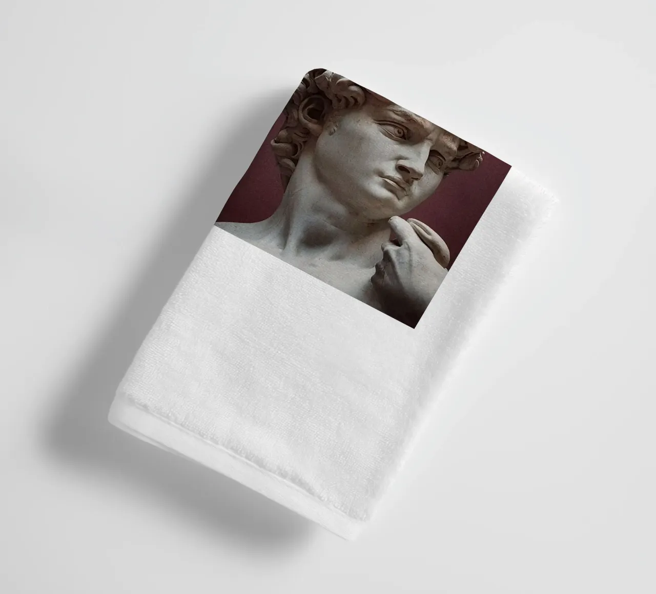 Le David de Michel-Ange Art serviette de bain de Brooke