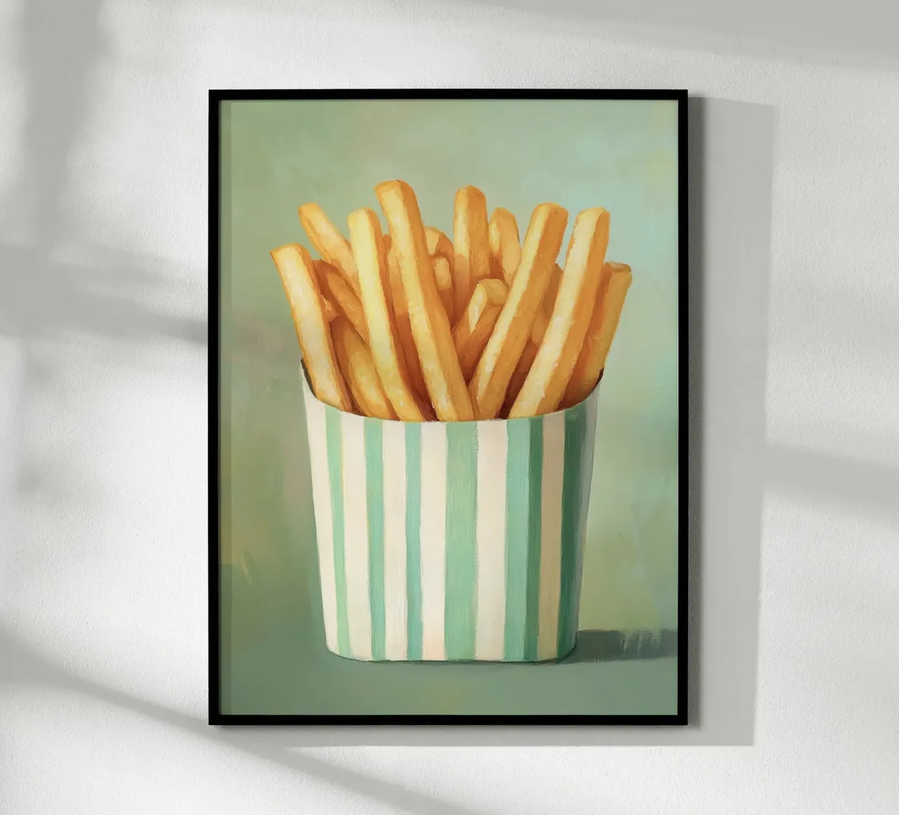 Patatine fritte croccanti poster da Carinaprint