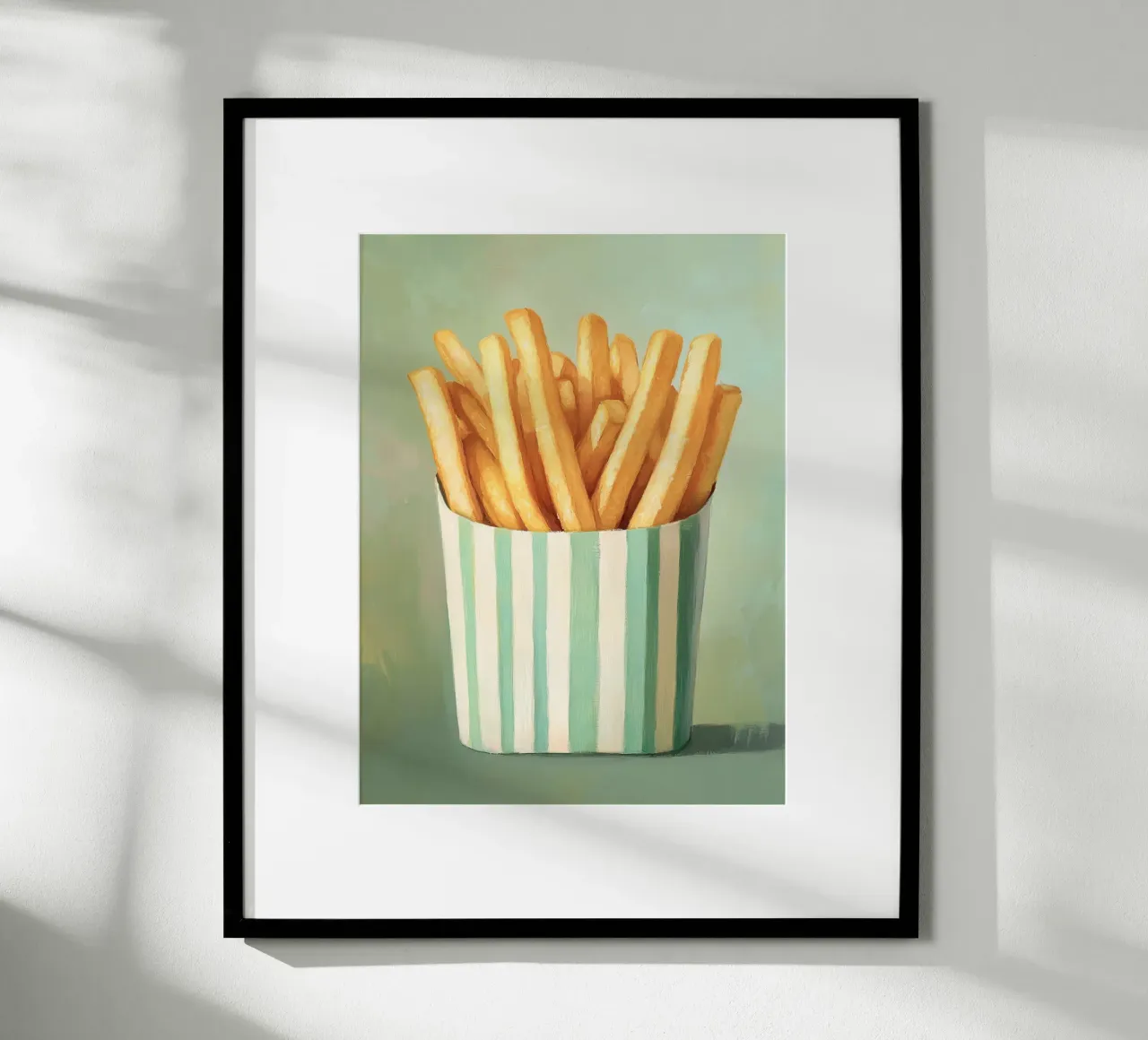 Patatine fritte croccanti poster da Carinaprint