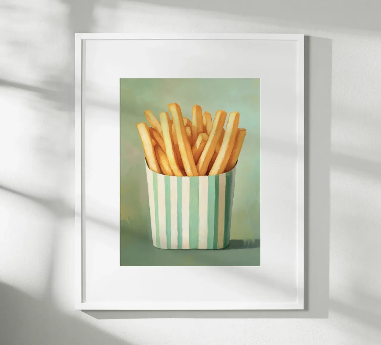 Patatine fritte croccanti poster da Carinaprint