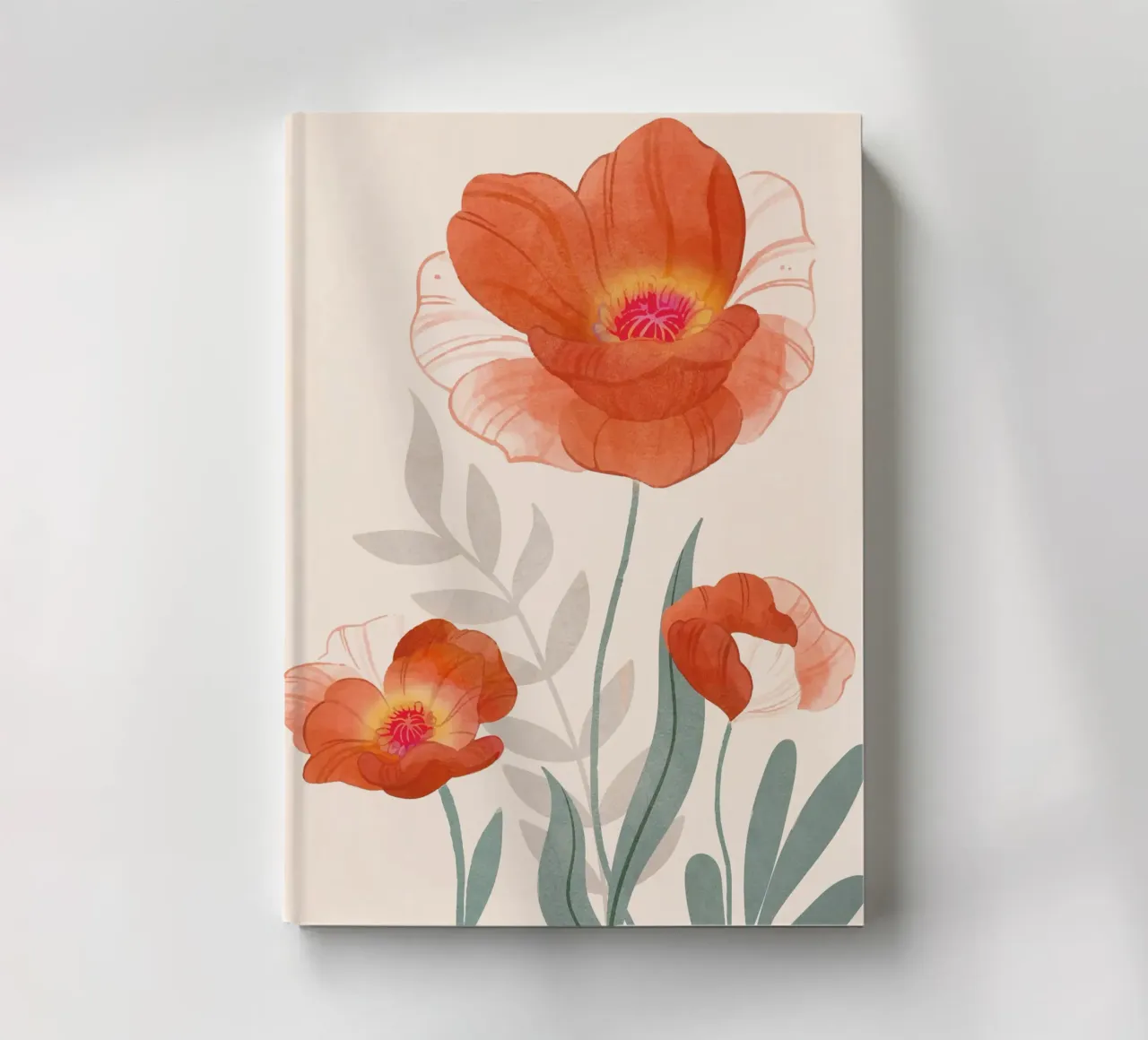 Summer Flowers II notebook by cityart