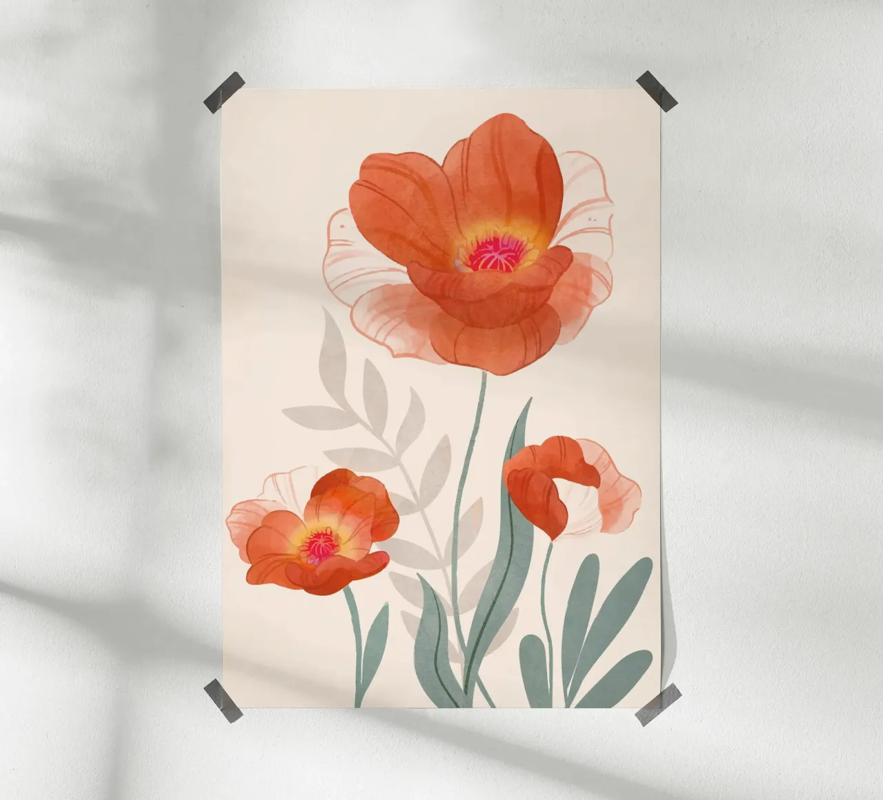 Summer Flowers II poster de cityart