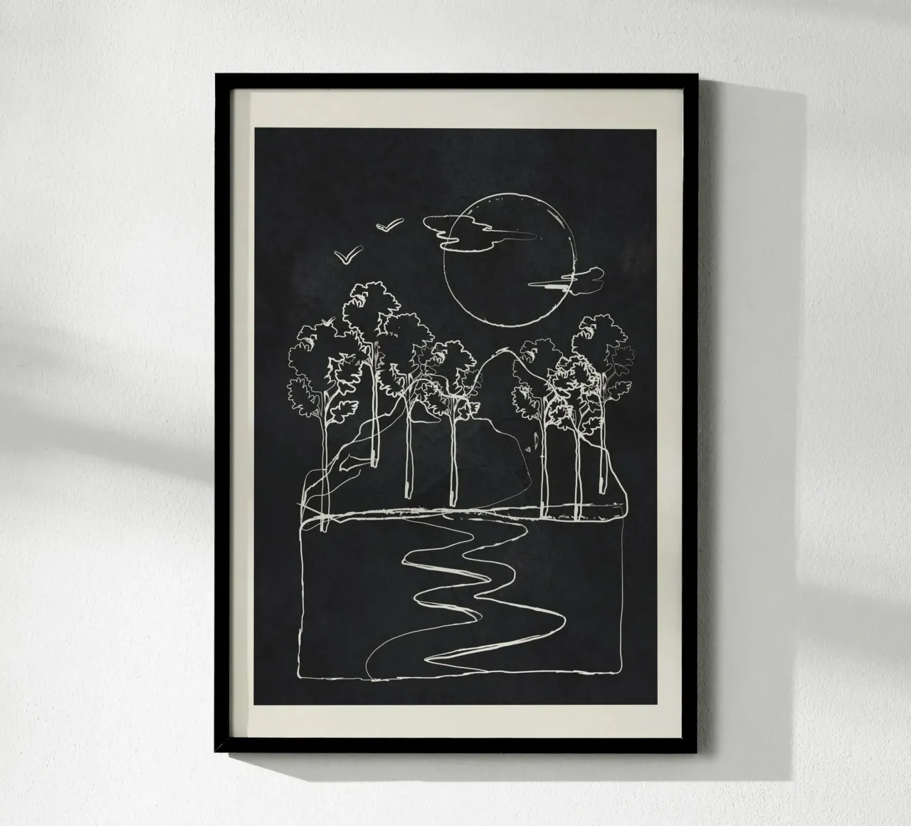Minimalist Mountains 5 poster da cityart