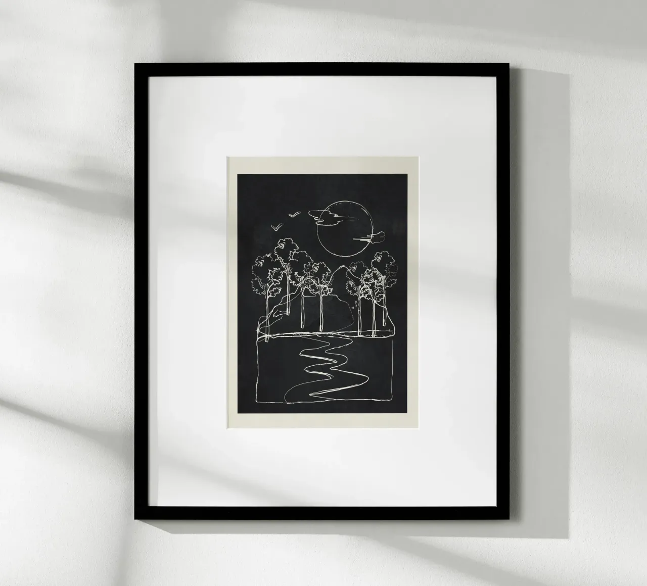 Minimalist Mountains 5 poster da cityart