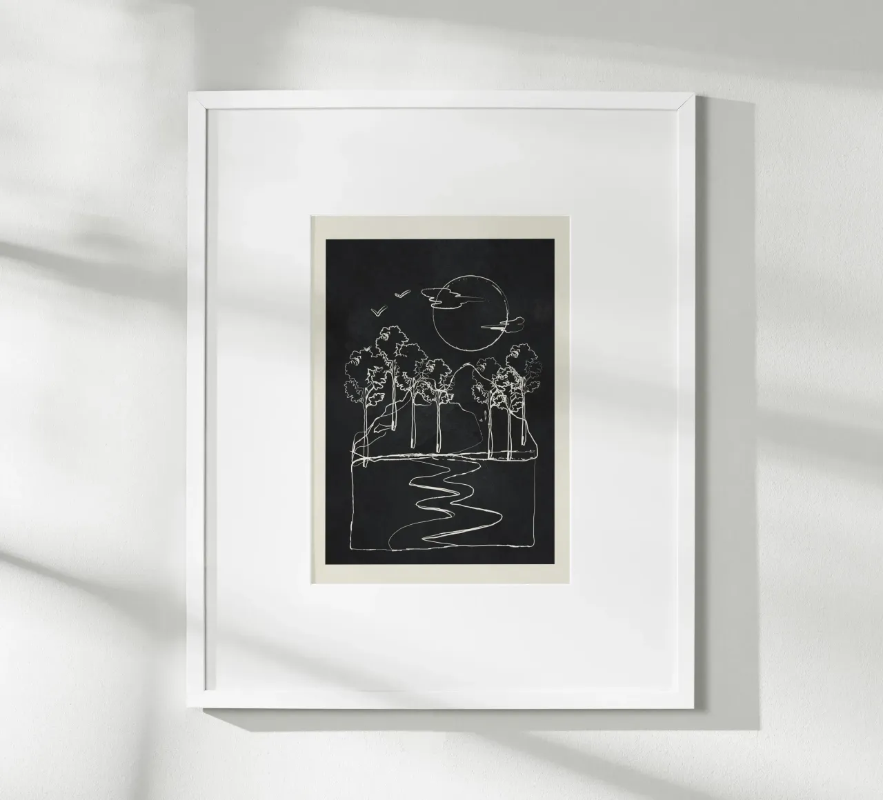 Minimalist Mountains 5 poster da cityart