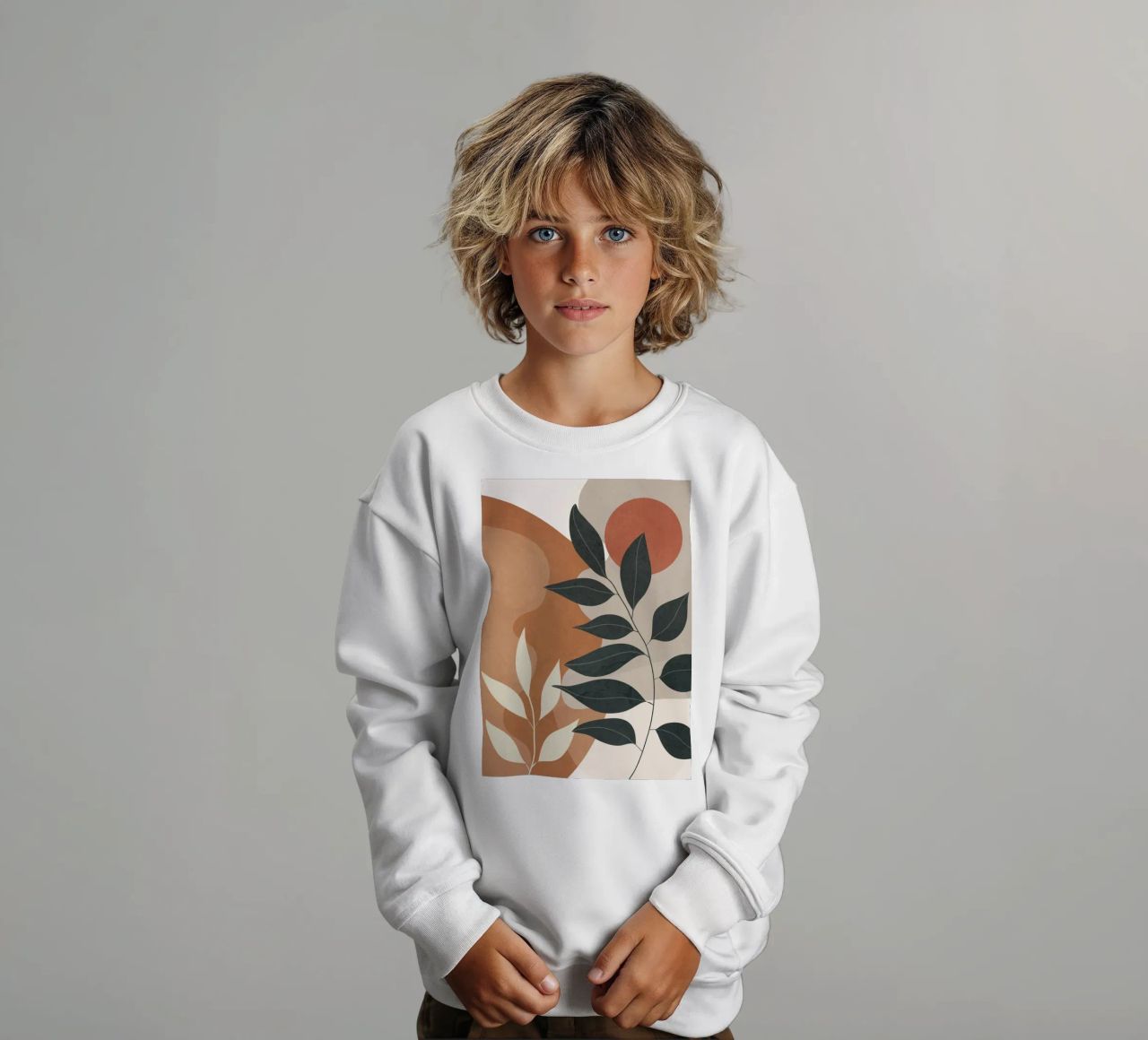 Branches Design 03 felpa bambino da cityart
