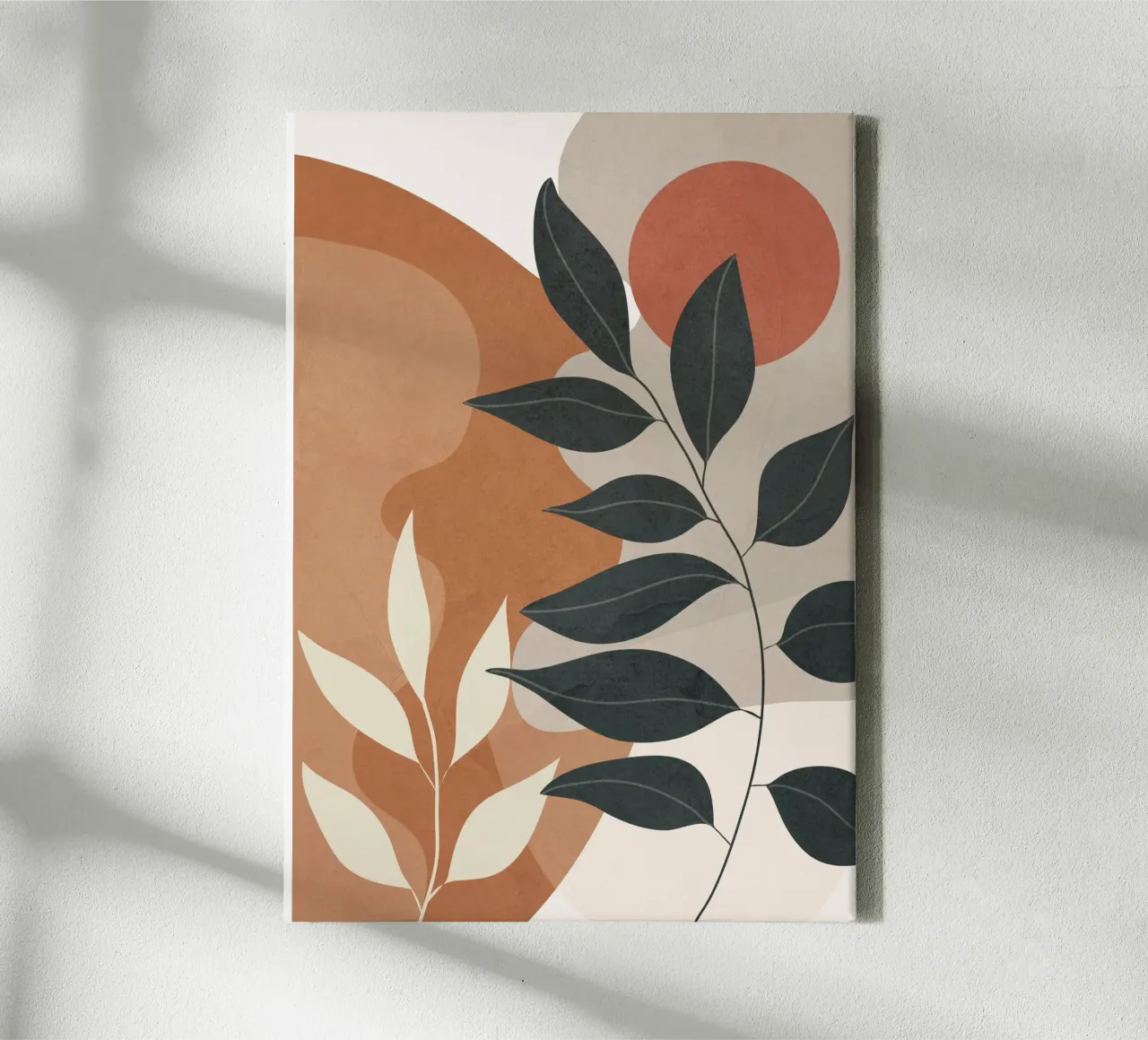 Branches Design 03 tela con Cornice a cassetta da cityart
