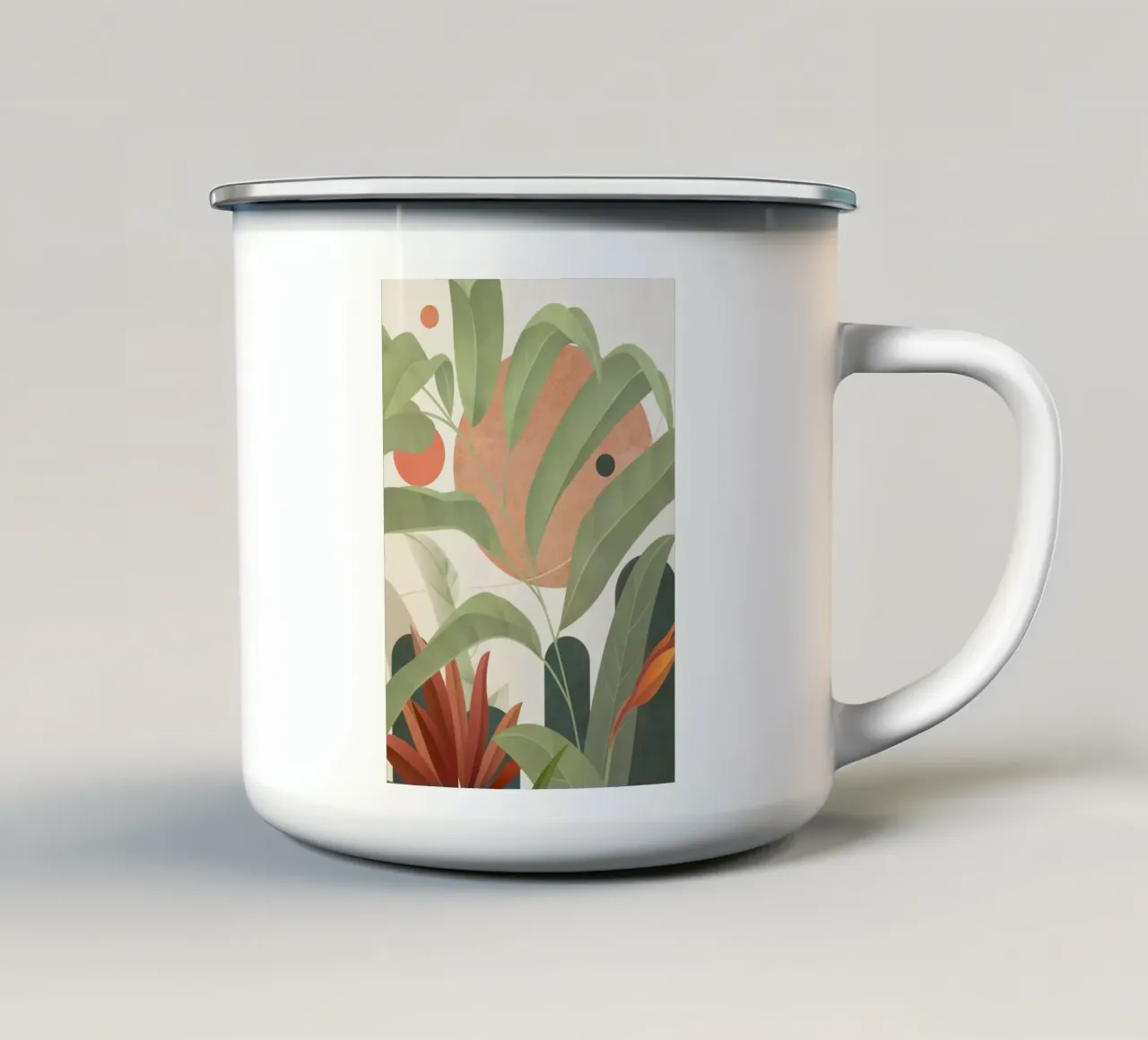 Elegant Shapes tazza in smalto da cityart