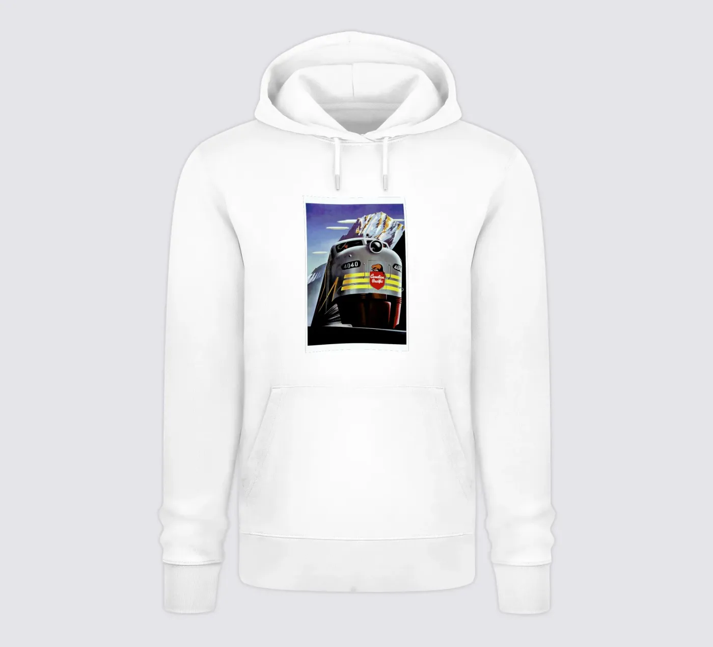 train hoodie van Robert Livingston
