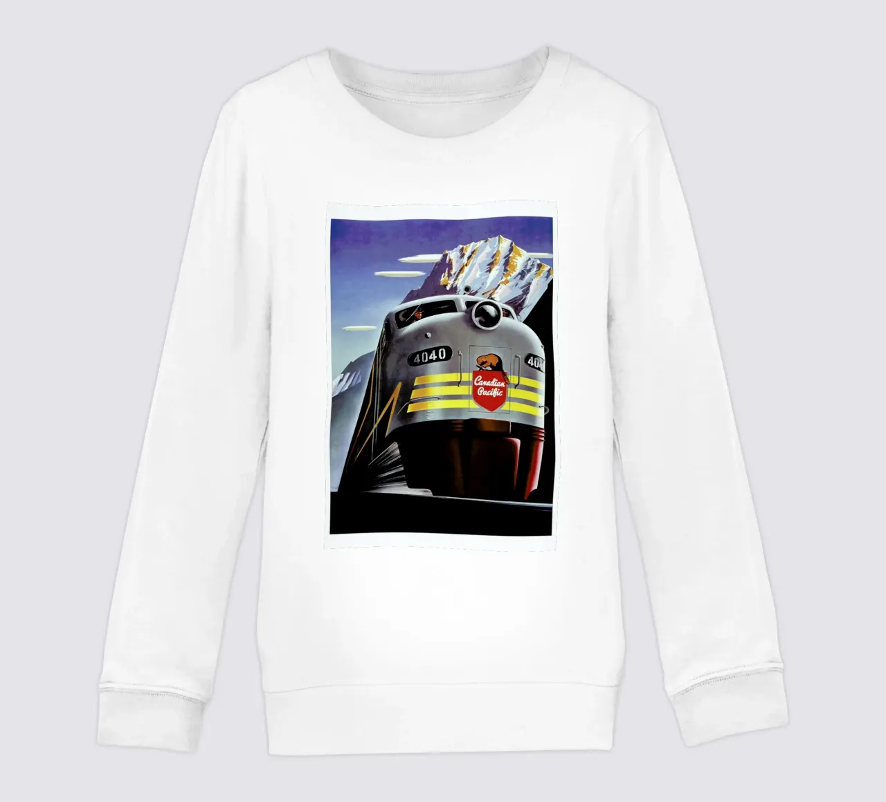 train felpa bambino da Robert Livingston
